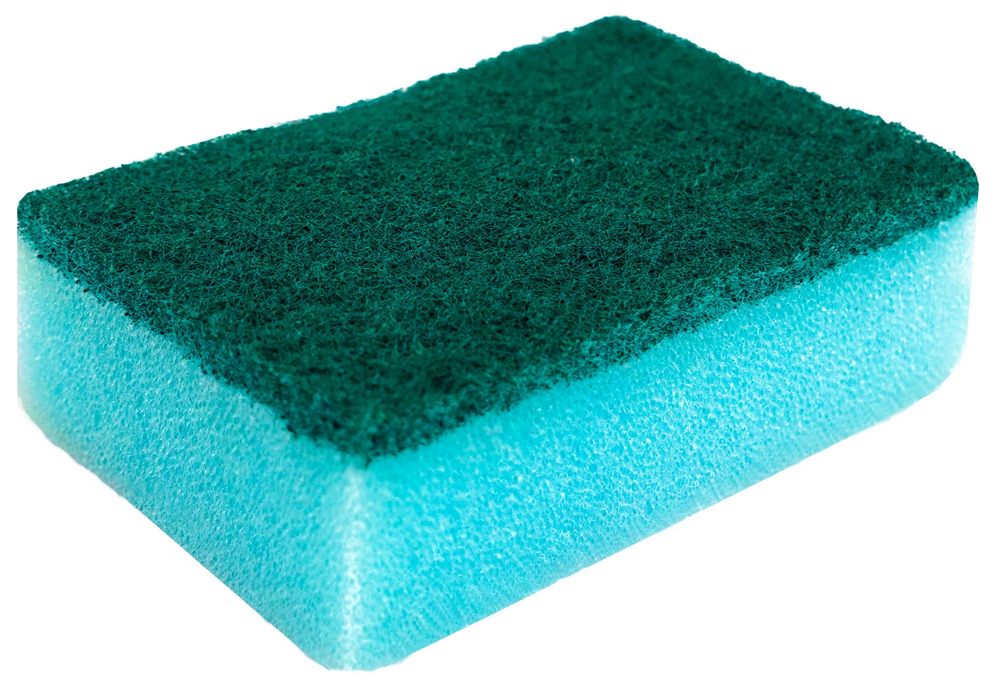 Blue Household Sponge Scrubbing Cloth