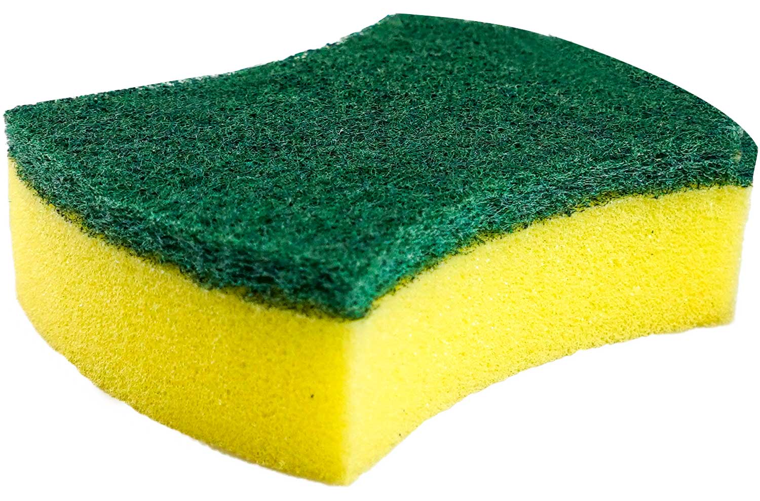 Yellow Sand-Embedded Sponge Cloth